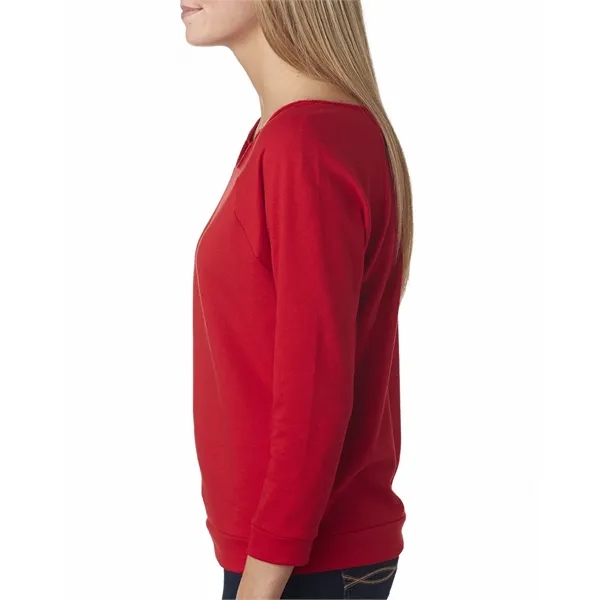 Next Level Apparel Ladies' French Terry Three-Quarter Sle... - Next Level Apparel Ladies' French Terry Three-Quarter Sle... - Image 33 of 54