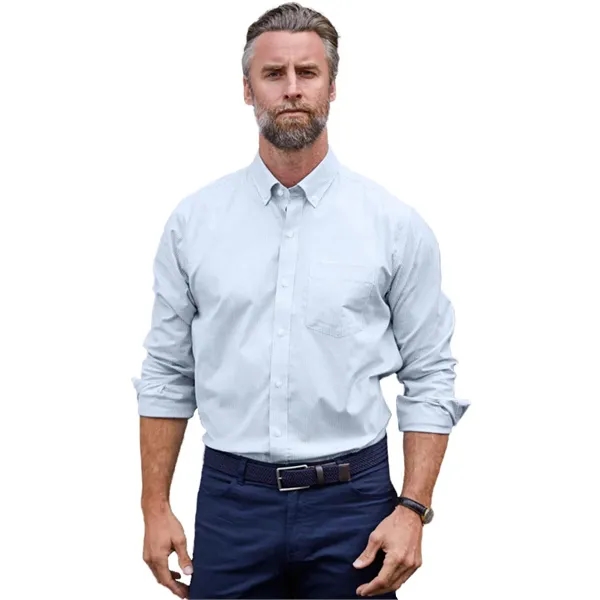 Cutter & Buck Stretch Oxford Stripe Mens Long Sleeve Dres... - Cutter & Buck Stretch Oxford Stripe Mens Long Sleeve Dres... - Image 5 of 5