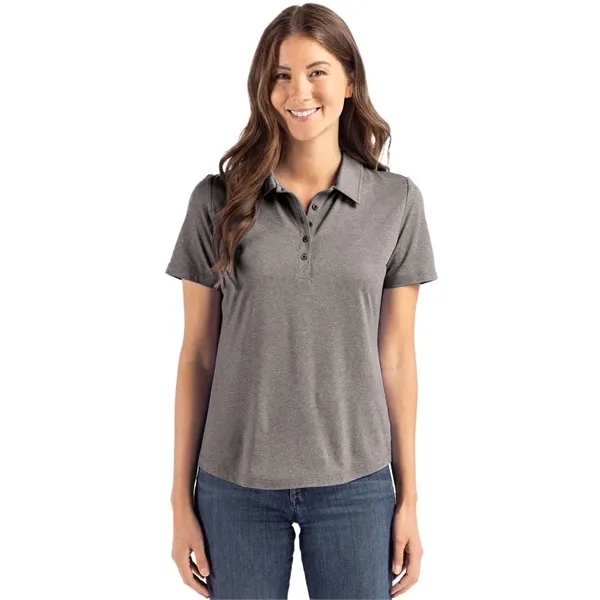 Cutter & Buck Coastline Epic Comfort Recycled Womens Polo - Cutter & Buck Coastline Epic Comfort Recycled Womens Polo - Image 23 of 23