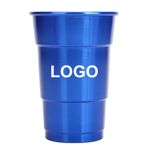 16oz Aluminum Beer Cups - 16oz Aluminum Beer Cups - Image 4 of 8