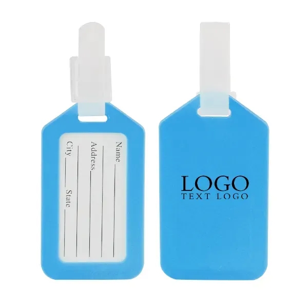 Colorful Luggage Tags With Logo - Colorful Luggage Tags With Logo - Image 3 of 29