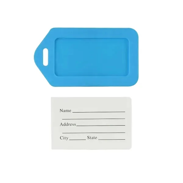 Colorful Luggage Tags With Logo - Colorful Luggage Tags With Logo - Image 4 of 29