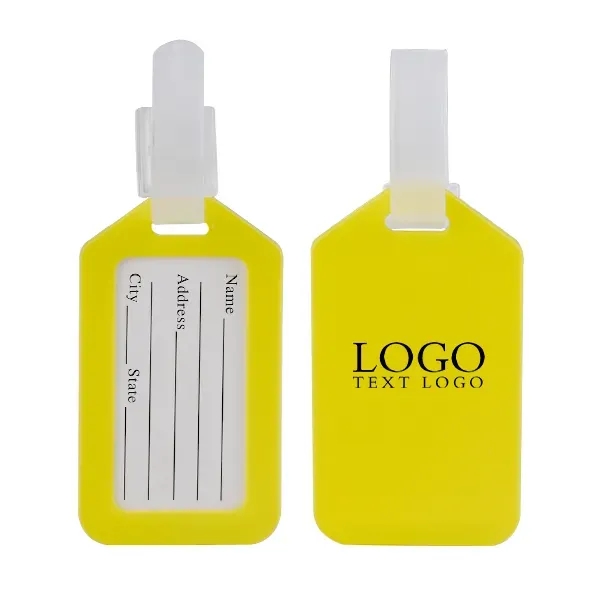 Colorful Luggage Tags With Logo - Colorful Luggage Tags With Logo - Image 6 of 29