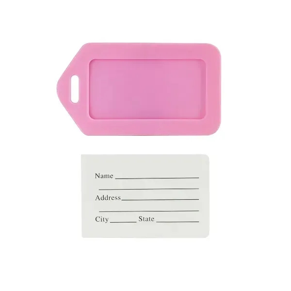 Colorful Luggage Tags With Logo - Colorful Luggage Tags With Logo - Image 10 of 29