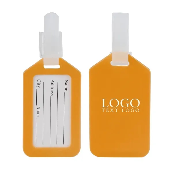 Colorful Luggage Tags With Logo - Colorful Luggage Tags With Logo - Image 15 of 29