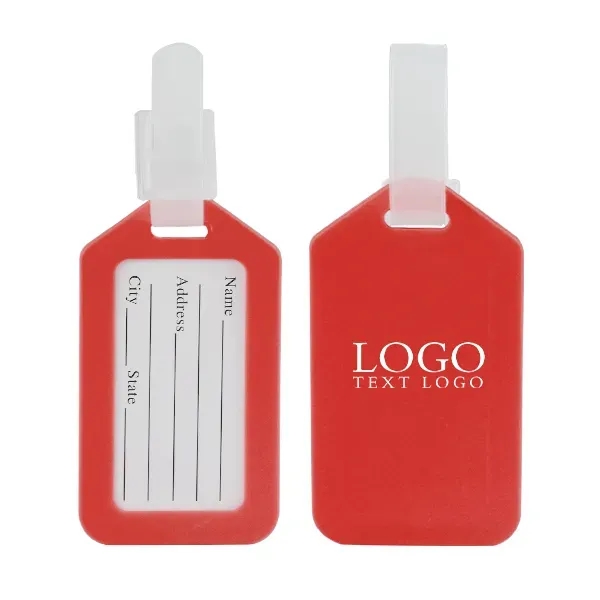 Colorful Luggage Tags With Logo - Colorful Luggage Tags With Logo - Image 18 of 29