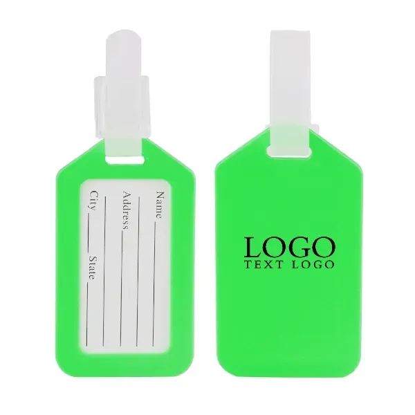 Colorful Luggage Tags With Logo - Colorful Luggage Tags With Logo - Image 21 of 29