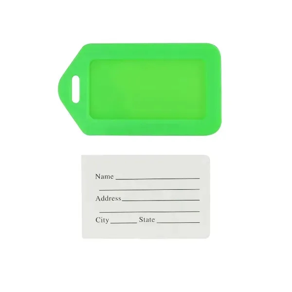 Colorful Luggage Tags With Logo - Colorful Luggage Tags With Logo - Image 22 of 29