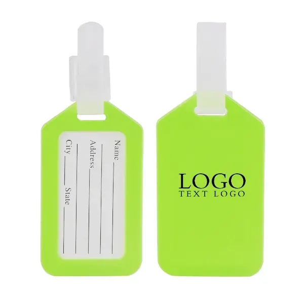 Colorful Luggage Tags With Logo - Colorful Luggage Tags With Logo - Image 24 of 29