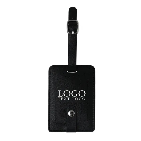 Elegant Leather Luggage Tags with A Classic Buckle Strap - Elegant Leather Luggage Tags with A Classic Buckle Strap - Image 7 of 8