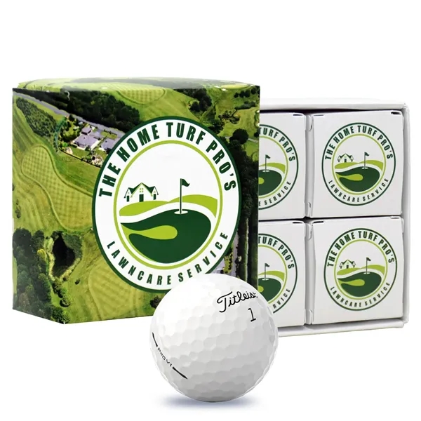 Titleist Pro V1 Golf Balls in Custom Four Ball Box - Titleist Pro V1 Golf Balls in Custom Four Ball Box - Image 0 of 0