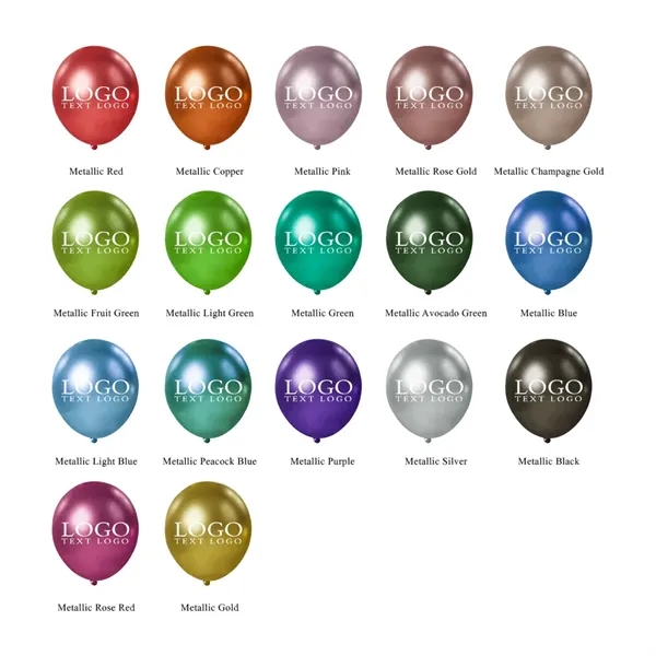 Metallic Decorative Balloons - Metallic Decorative Balloons - Image 1 of 19