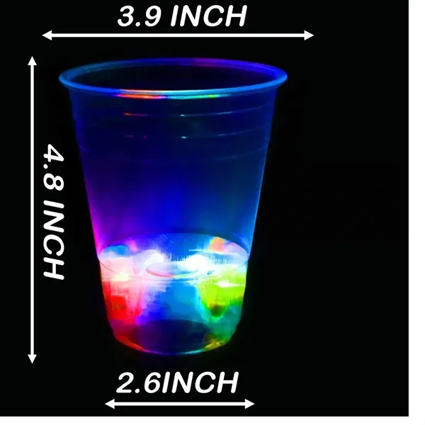 Glowing Happy New Year Party Cups Flashing - Glowing Happy New Year Party Cups Flashing - Image 1 of 4