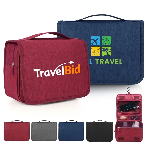 Hanging Travel Toiletry Bag - Hanging Travel Toiletry Bag - Image 2 of 10