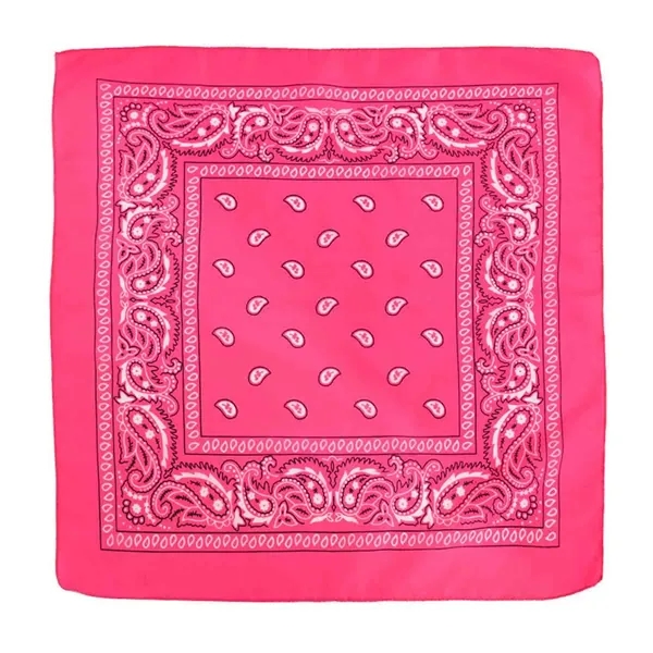 Unisex Paisley Bandana Headband - Unisex Paisley Bandana Headband - Image 4 of 4