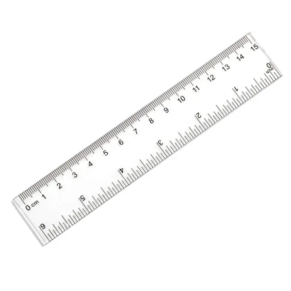 Plastic Translucent Double Scale Ruler - Plastic Translucent Double Scale Ruler - Image 1 of 1
