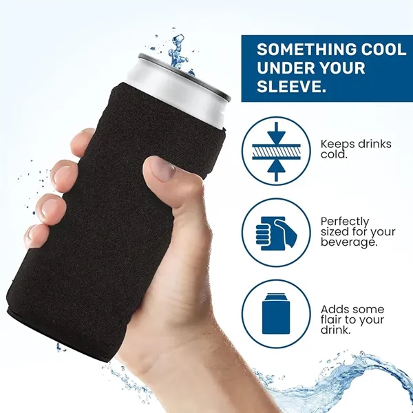 12oz Neoprene Can Cooler Sleeve - 12oz Neoprene Can Cooler Sleeve - Image 3 of 6