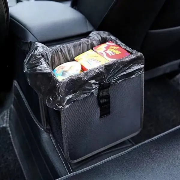 Car Trash Can Hanging Storage Box - Car Trash Can Hanging Storage Box - Image 1 of 3