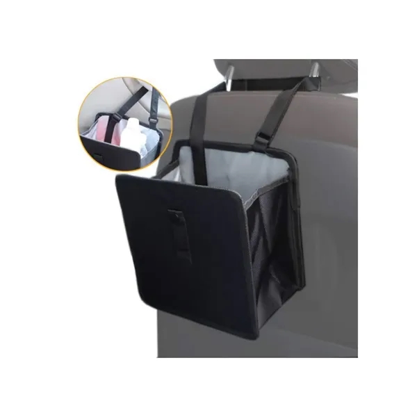 Car Trash Can Hanging Storage Box - Car Trash Can Hanging Storage Box - Image 3 of 3