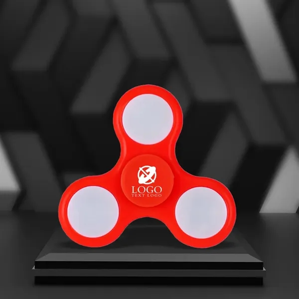 Custom LED Lights Fidget Spinner - Custom LED Lights Fidget Spinner - Image 0 of 15