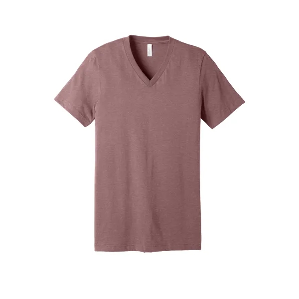 BELLA+CANVAS Unisex Heather CVC V-Neck Tee - BELLA+CANVAS Unisex Heather CVC V-Neck Tee - Image 55 of 58