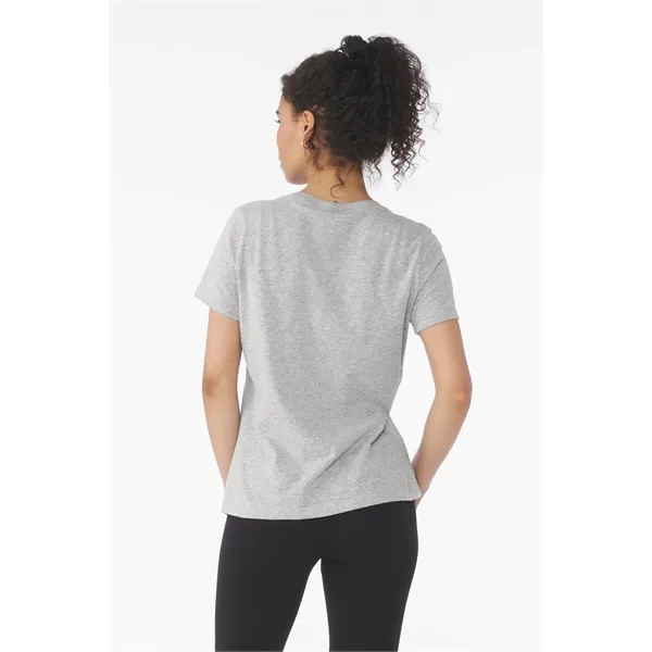 BELLA+CANVAS Women's Relaxed Heather CVC V-Neck Tee - BELLA+CANVAS Women's Relaxed Heather CVC V-Neck Tee - Image 21 of 28