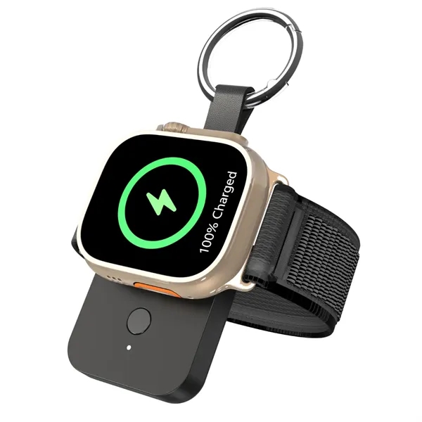 Wireless Charger for Watch 1000mAh Keychain Power Bank - Wireless Charger for Watch 1000mAh Keychain Power Bank - Image 1 of 4