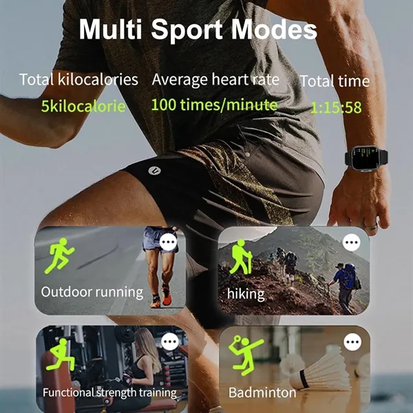 2 in 1 Smart Watch with Earbuds - 2 in 1 Smart Watch with Earbuds - Image 3 of 4