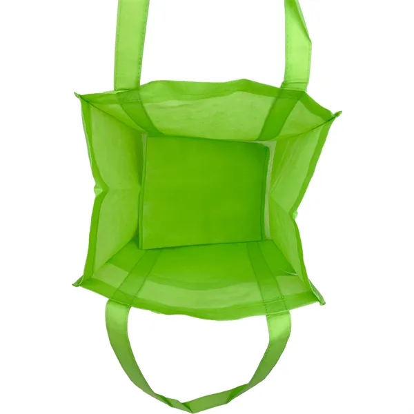 Pocket Shopping Tote - Lime Green (Special Pricing)