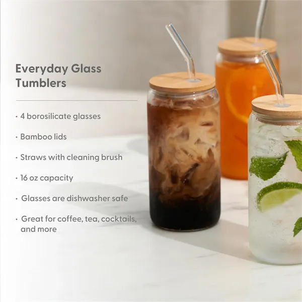 True® Everyday Glass Tumbler - True® Everyday Glass Tumbler - Image 5 of 11