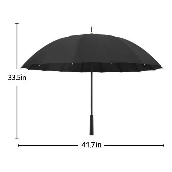 Windproof Large Logo Golf  Umbrella Adult Men Women Classic - Windproof Large Logo Golf  Umbrella Adult Men Women Classic - Image 1 of 4