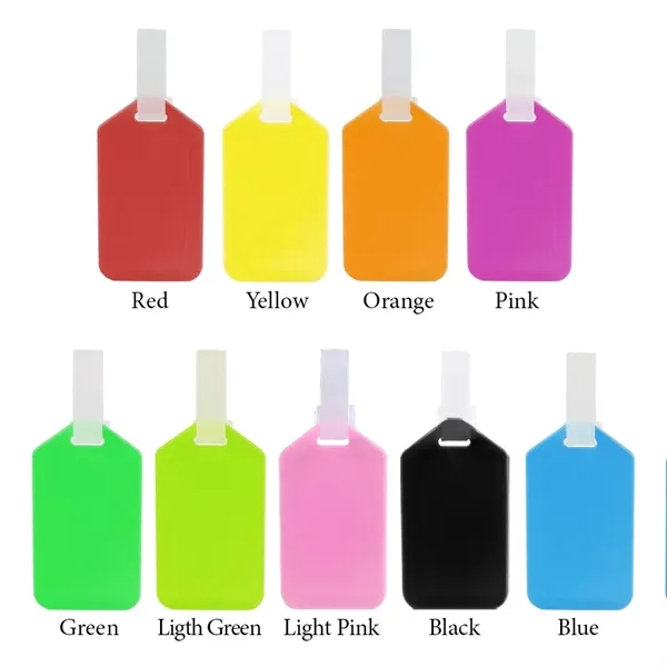 Colorful Luggage Tags With Logo - Colorful Luggage Tags With Logo - Image 1 of 29