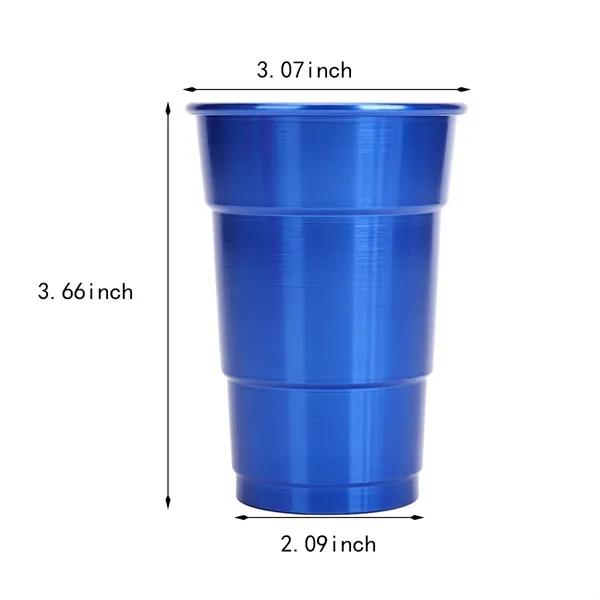 Party supplies outdoor reusable eco-friendly aluminum cups - Party supplies outdoor reusable eco-friendly aluminum cups - Image 1 of 4