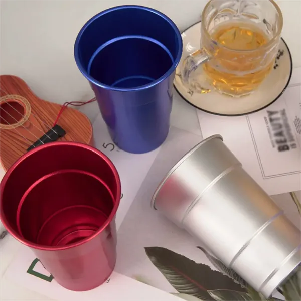 Party supplies outdoor reusable eco-friendly aluminum cups - Party supplies outdoor reusable eco-friendly aluminum cups - Image 4 of 4