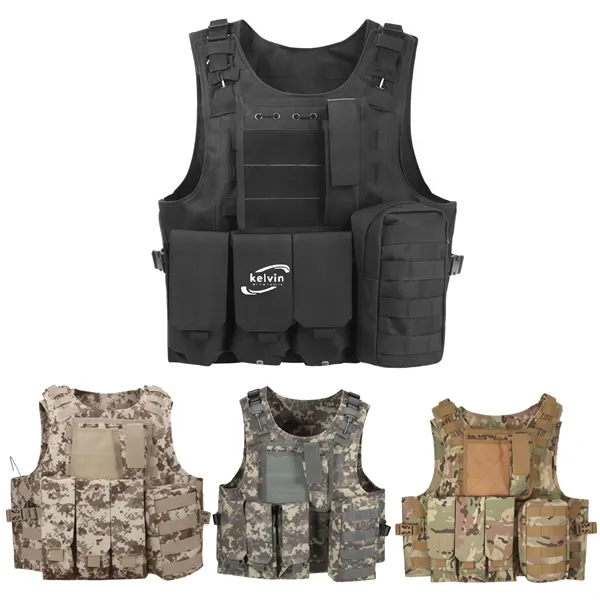 Lightweight Adjustable Outdoor Multi-Function Tactical Vest - Lightweight Adjustable Outdoor Multi-Function Tactical Vest - Image 0 of 4