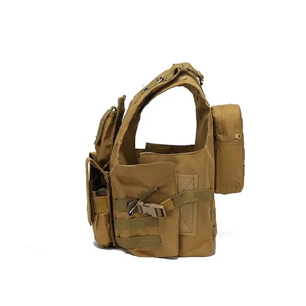 Lightweight Adjustable Outdoor Multi-Function Tactical Vest - Lightweight Adjustable Outdoor Multi-Function Tactical Vest - Image 3 of 4