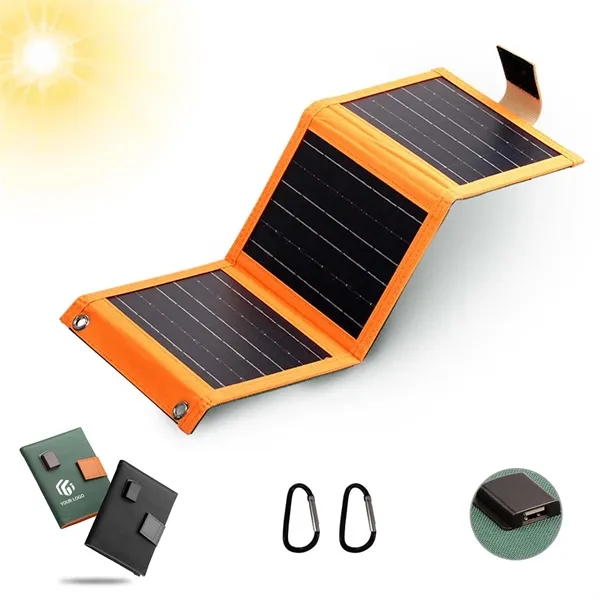 Camping gear usb port portable folding solar panel charger - Camping gear usb port portable folding solar panel charger - Image 0 of 2