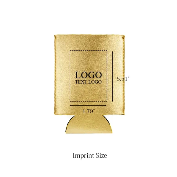 Metallic Beer Bottle Can Cooler - Metallic Beer Bottle Can Cooler - Image 3 of 9
