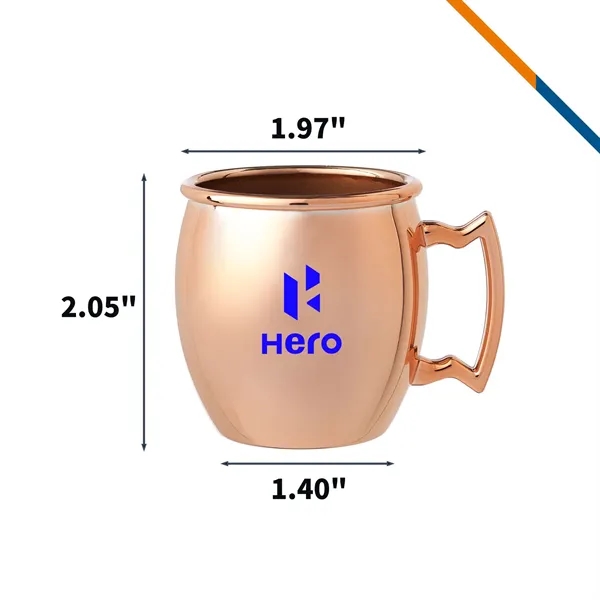 Aldwin Mini Moscow Mule Shot Glasses - 2 OZ. - Aldwin Mini Moscow Mule Shot Glasses - 2 OZ. - Image 2 of 3
