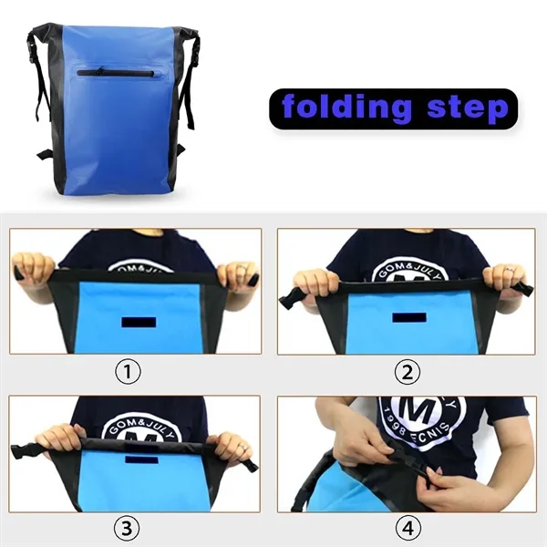 Outdoor gear seaside large waterproof dry bag backpack - Outdoor gear seaside large waterproof dry bag backpack - Image 2 of 3