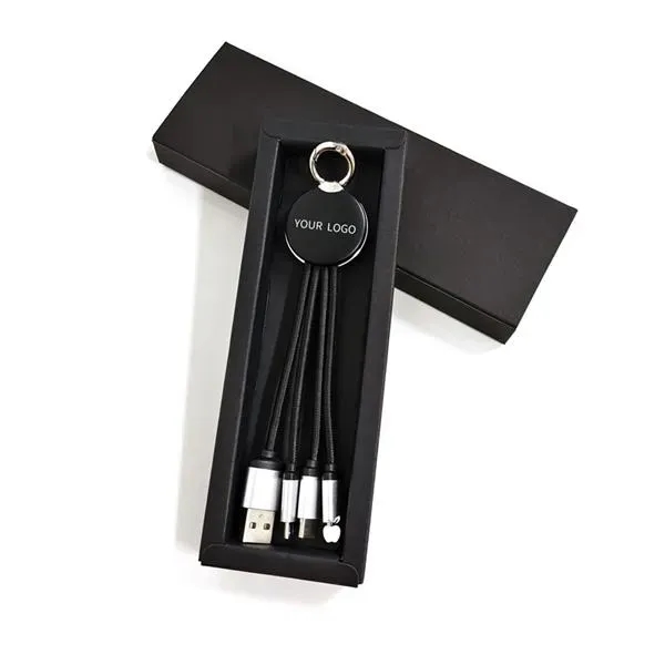 3 in 1 Multi USB Charger Charging Cable Cord - 3 in 1 Multi USB Charger Charging Cable Cord - Image 3 of 4