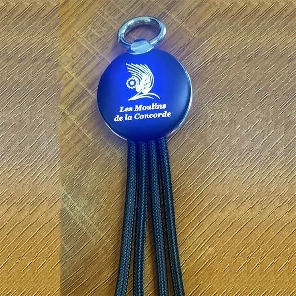 3 in 1 Multi USB Charger Charging Cable Cord - 3 in 1 Multi USB Charger Charging Cable Cord - Image 4 of 4