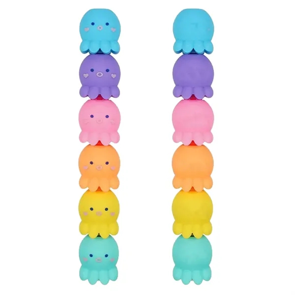 Cartoon Octopus Shaped Highlighter - Cartoon Octopus Shaped Highlighter - Image 1 of 1