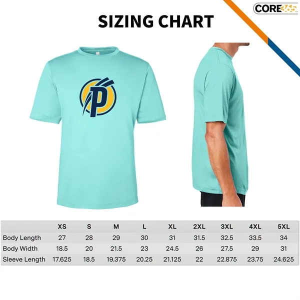 CORE365® 4 OZ. Unisex Capital Performance T-Shirt - CORE365® 4 OZ. Unisex Capital Performance T-Shirt - Image 2 of 5