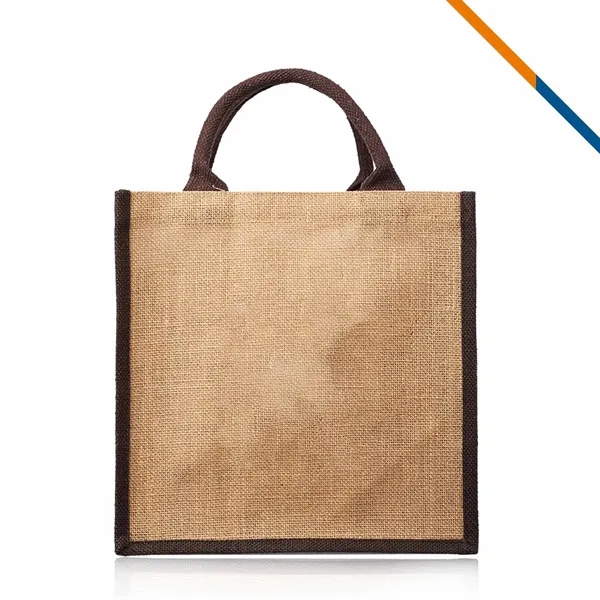 Mocho Jute Tote Bag - Mocho Jute Tote Bag - Image 3 of 5