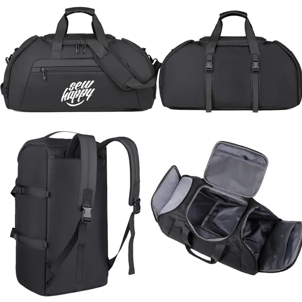 Large Capacity Travel Backpack Gym Duffel Sports Bag - Large Capacity Travel Backpack Gym Duffel Sports Bag - Image 1 of 3