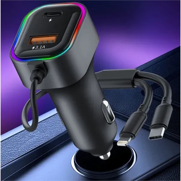 Multi-Function Car Charger - Multi-Function Car Charger - Image 2 of 2