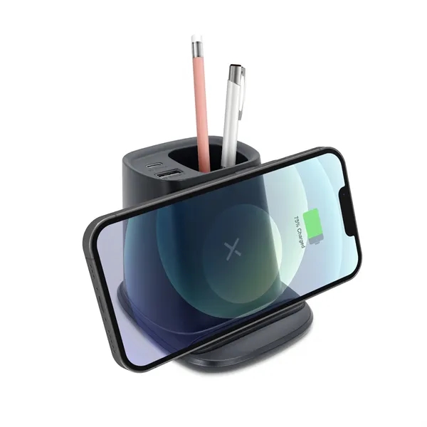 Pen Holder Wireless Charger - Pen Holder Wireless Charger - Image 1 of 3