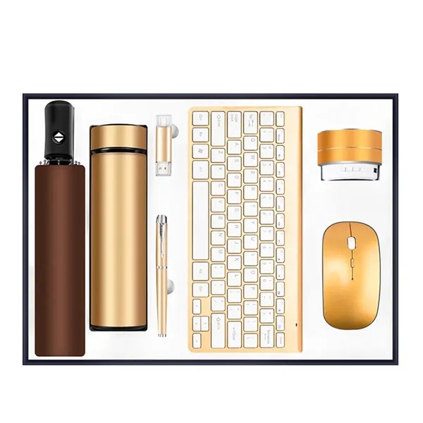 Desk mat wireless keyboard/mouse pen notebook business gift - Desk mat wireless keyboard/mouse pen notebook business gift - Image 3 of 4