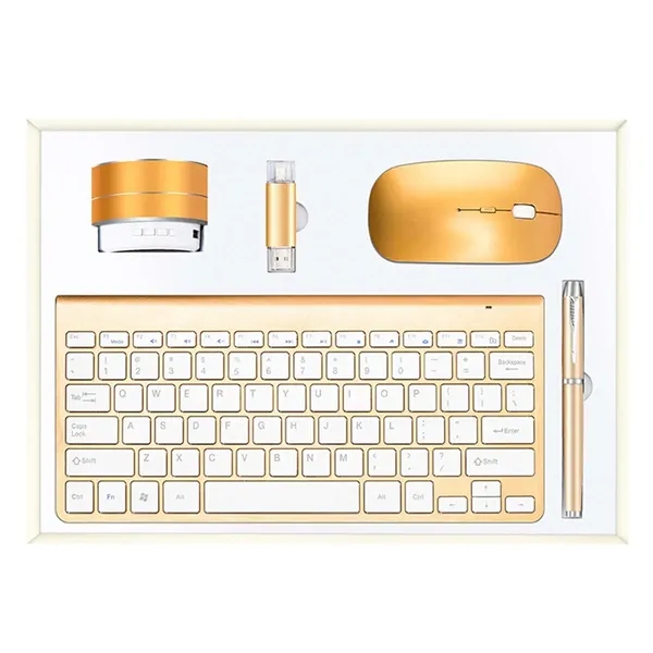 Desk mat wireless keyboard/mouse pen notebook business gift - Desk mat wireless keyboard/mouse pen notebook business gift - Image 4 of 4